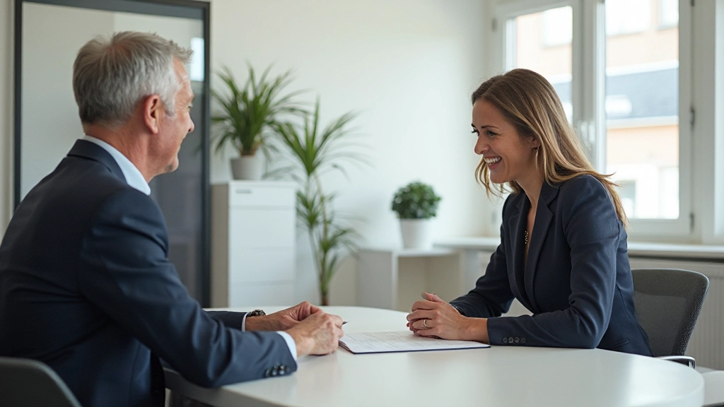 Twee professionals die hun sterke punten bespreken in een mentoringsessie in een modern kantoor
